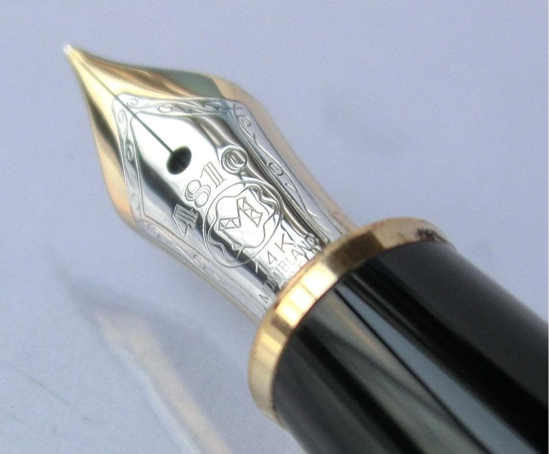 ★ モンブラン MONTBLANC マイスターシュテュック 万年筆 ペン先14K