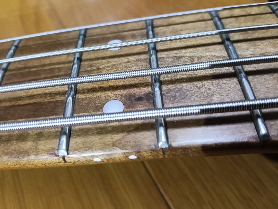 Bacchus ジャズベース wl4-qm rsm/m red