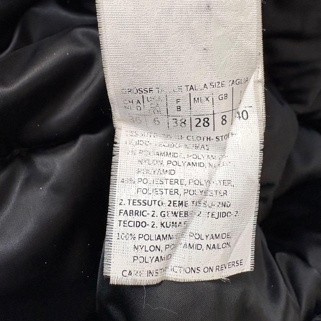 マックスマーラ　ダウンコート　リバーシブル　黒　L 大きいサイズ