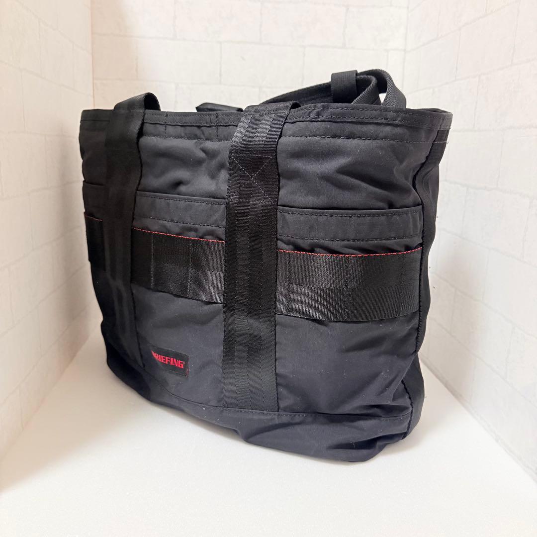 極美品 ブリーフィング DISCRETE TOTE M トートバッグ ブラック