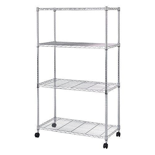 Aドウシシャ ルミナス互換 メタルルミナスラック 幅90 4段 スチールラック