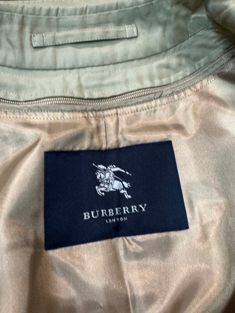DH05 メガチェック BURBERRY LONDON/バーバリー ライナー付き
