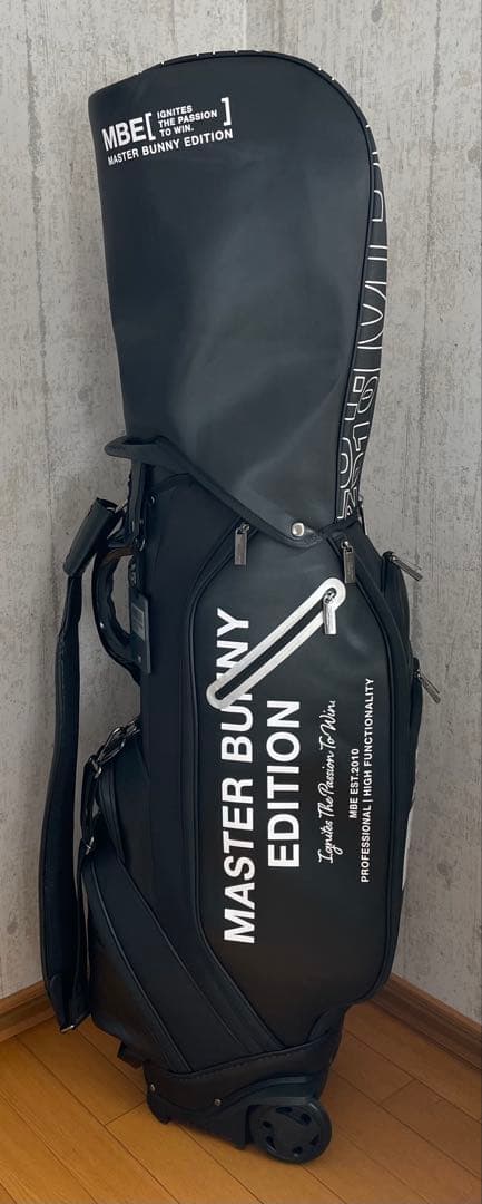 けんけんMASTER BUNNY EDITION キャディバッグ ブラック