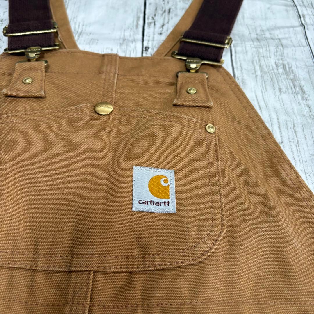Carhartt カーハート ダック地 ダブルニー オーバーオール XL