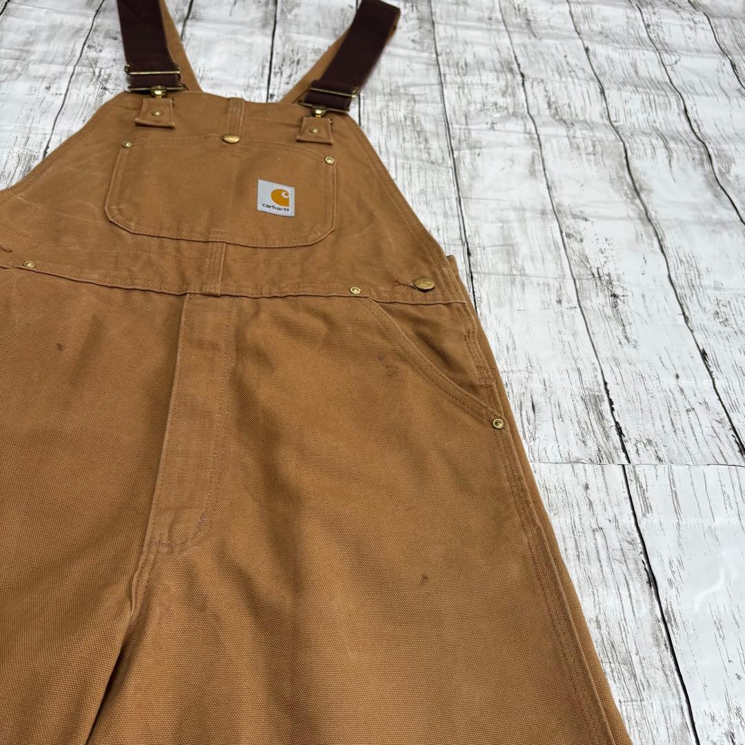 Carhartt カーハート ダック地 ダブルニー オーバーオール XL