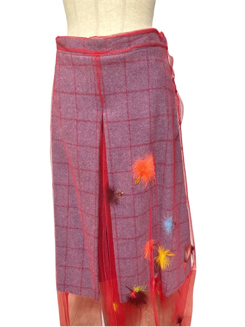 Maison Margiela 2022SS チュールウールパンツ　36 新品