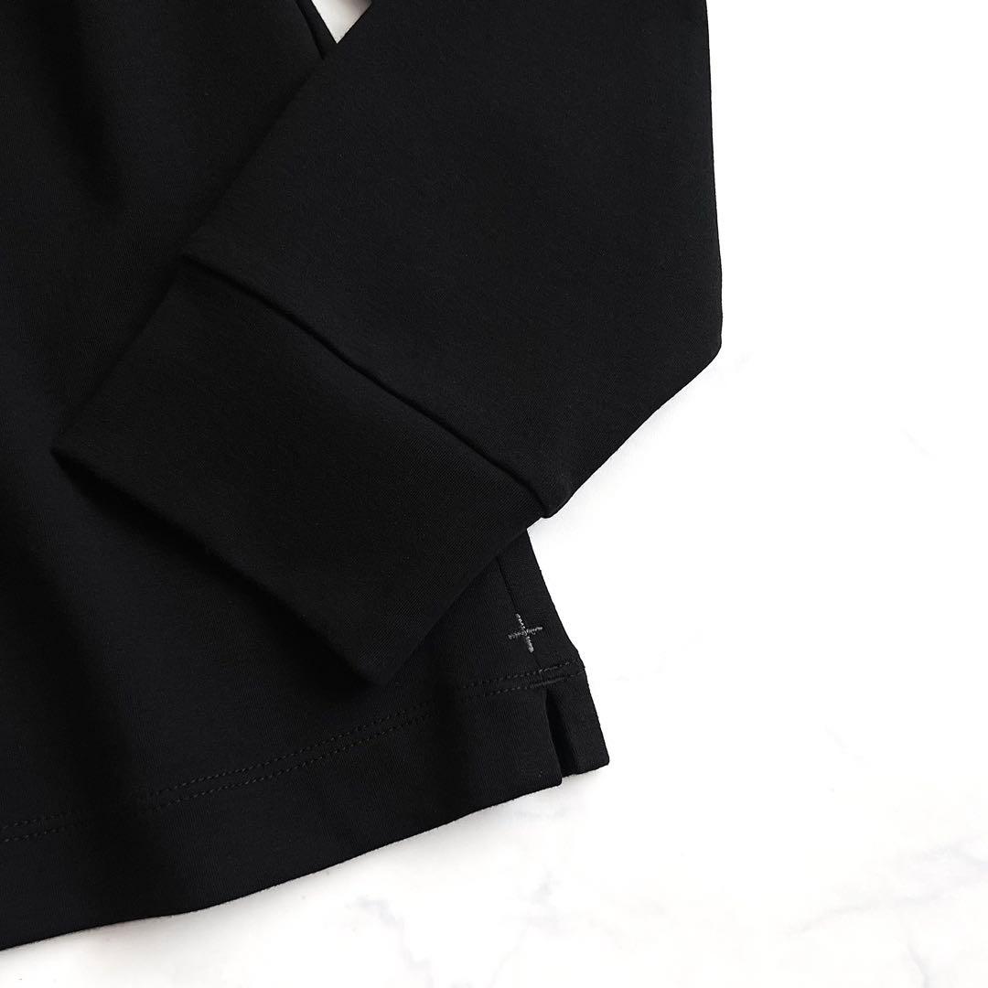 +CLOTHET【未使用品】スビンプラチナム 黒色 ロンT 長袖シャツ 干場義雅