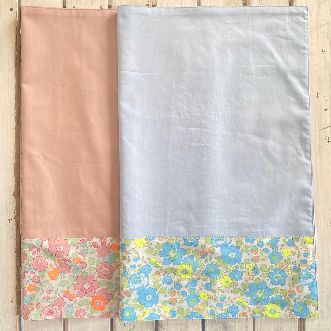 カニ様⭐︎リバティプリント使用×さくらんぼワッペンレッスンバッグ他オーダー