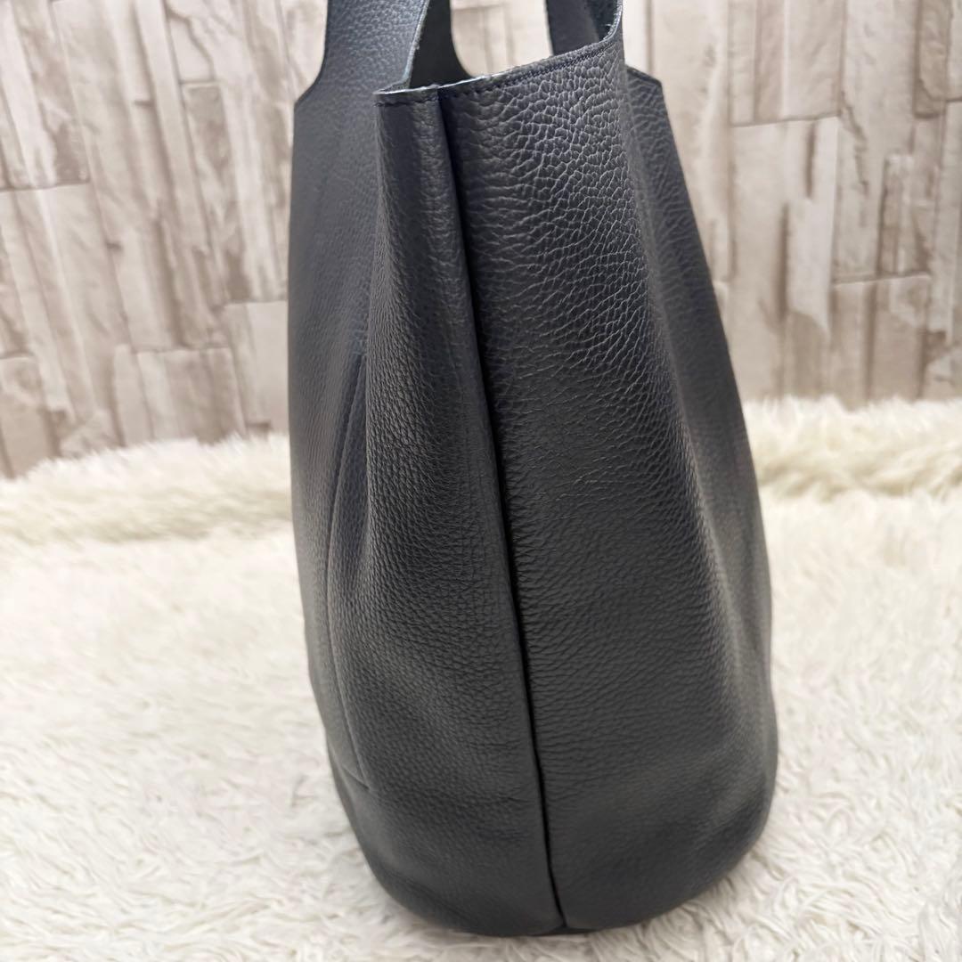 極美品　JIL SANDER ジルサンダー　トートバッグ　ユニセックス　ネイビー