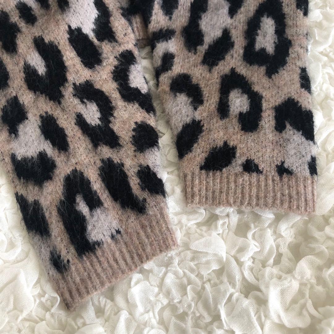 ジャーナル relume◆ CALIFORNIAモヘヤ パターンカーディガン