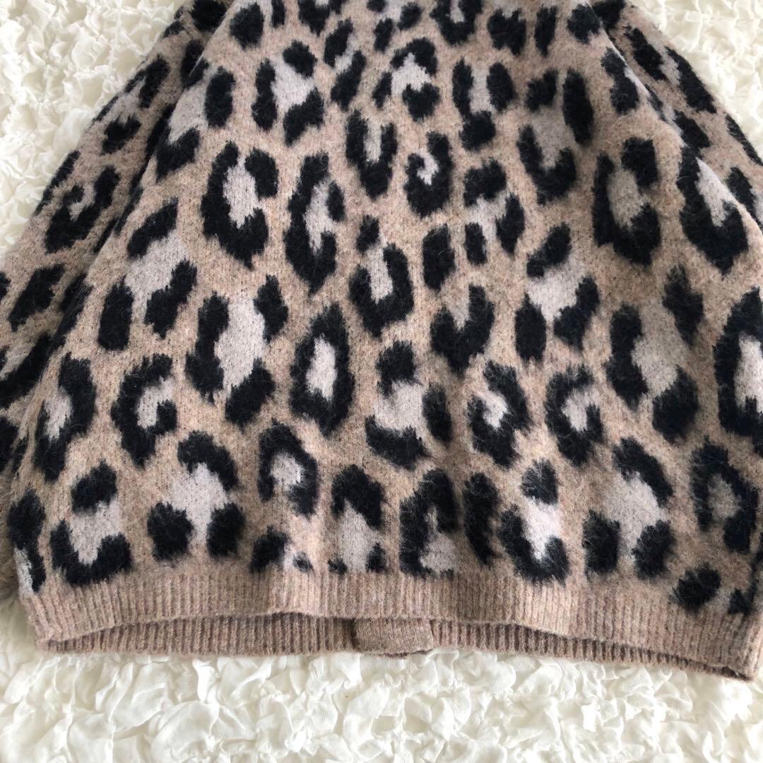 ジャーナル relume◆ CALIFORNIAモヘヤ パターンカーディガン