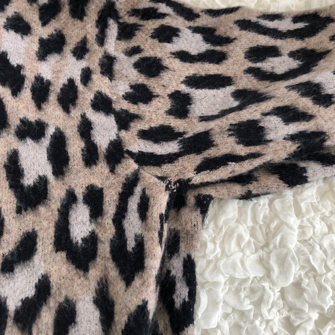 ジャーナル relume◆ CALIFORNIAモヘヤ パターンカーディガン