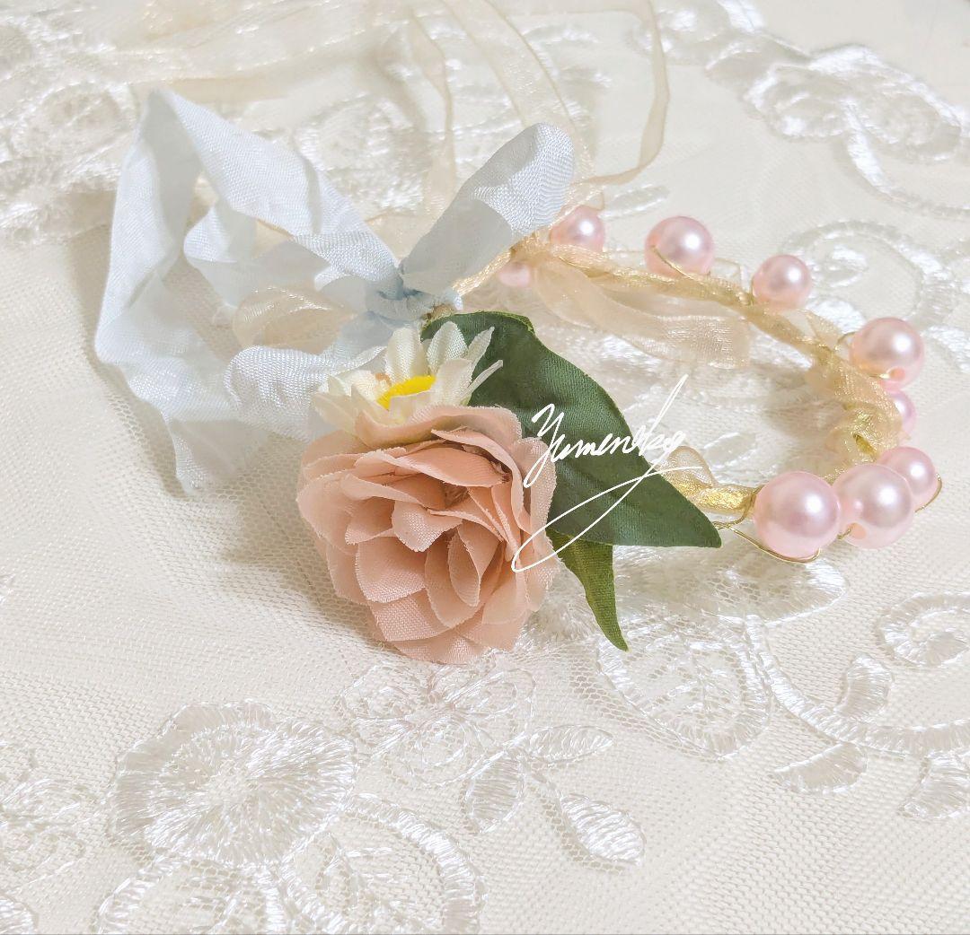 カスタムアイシードール ❀ミディサイズ ❀ドレス 花かんむりセット