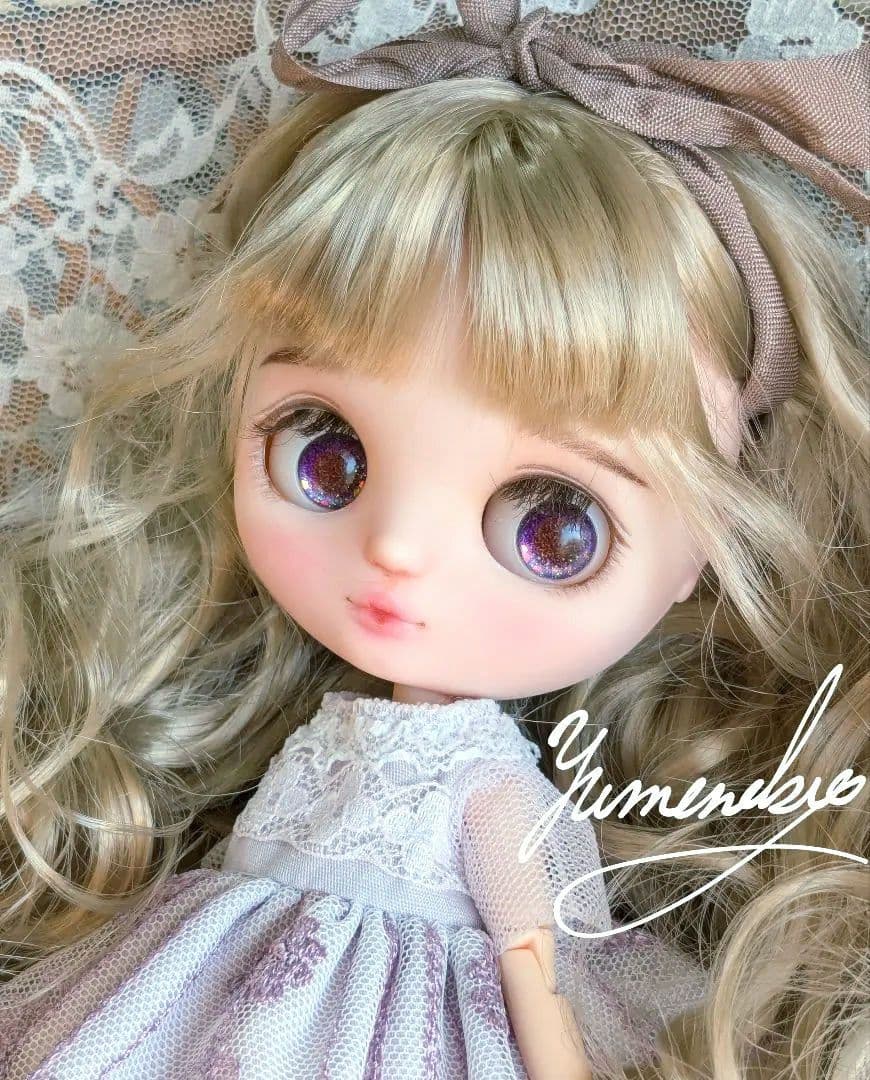 カスタムアイシードール ❀ミディサイズ ❀ドレス 花かんむりセット