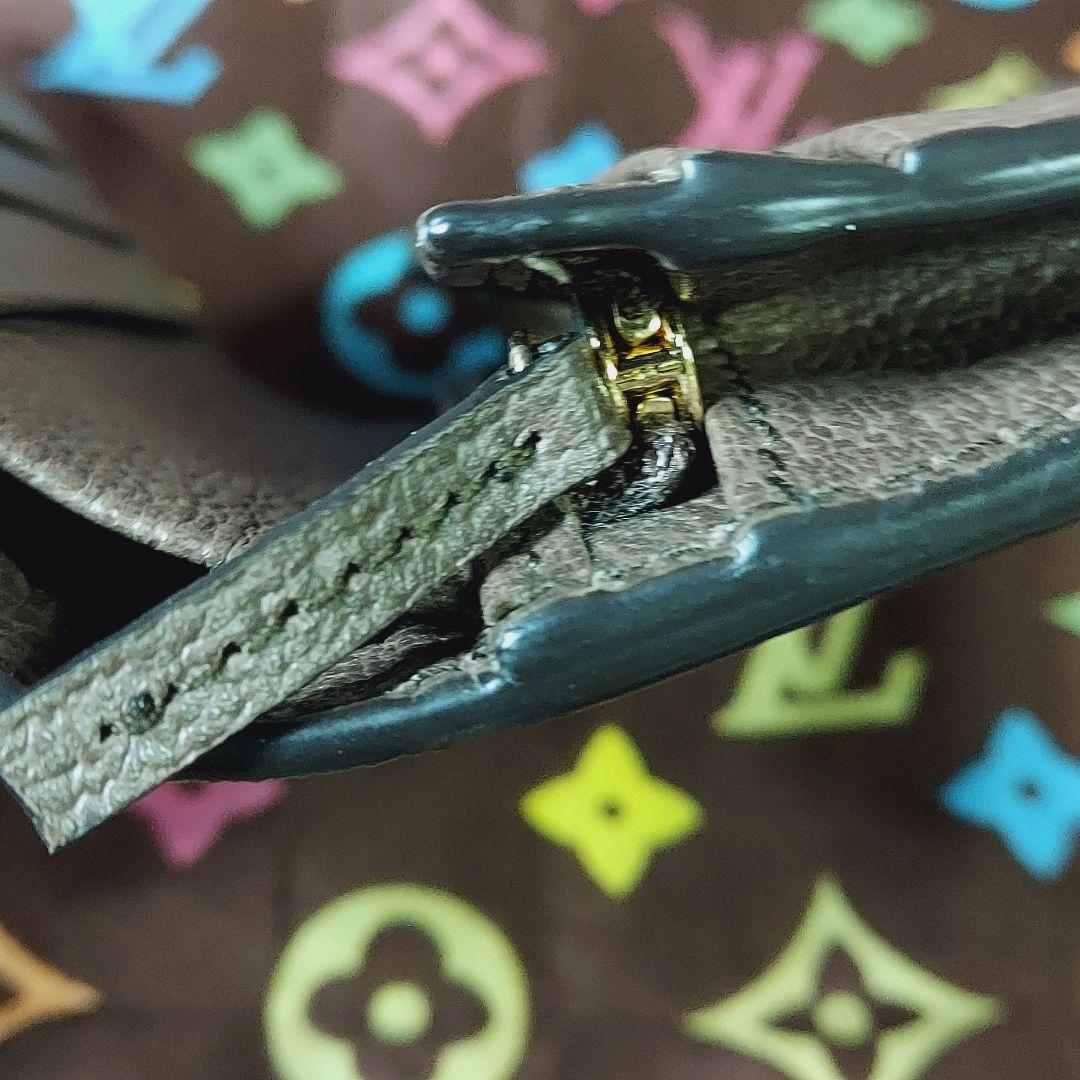 グッチ GGマーモント シェリーライン 二つ折り財布