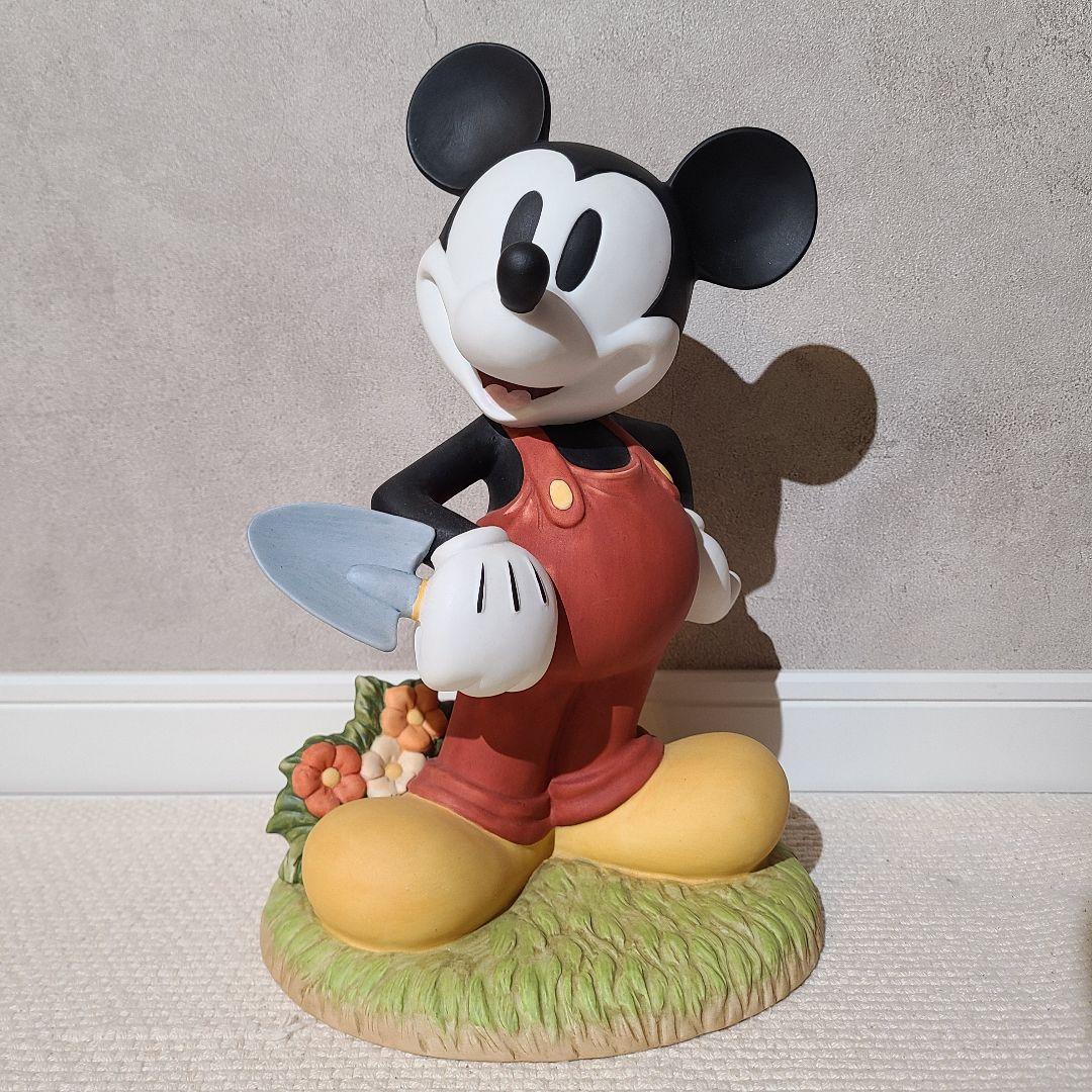 加藤工芸　ガーデンフィギュア　ディズニー　ミッキー