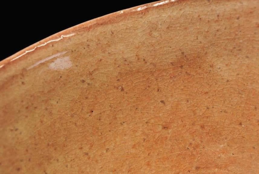 【最上位】十四代　新庄貞嗣　萩茶碗　共布共箱　　山口県指定無形文化財　青井戸