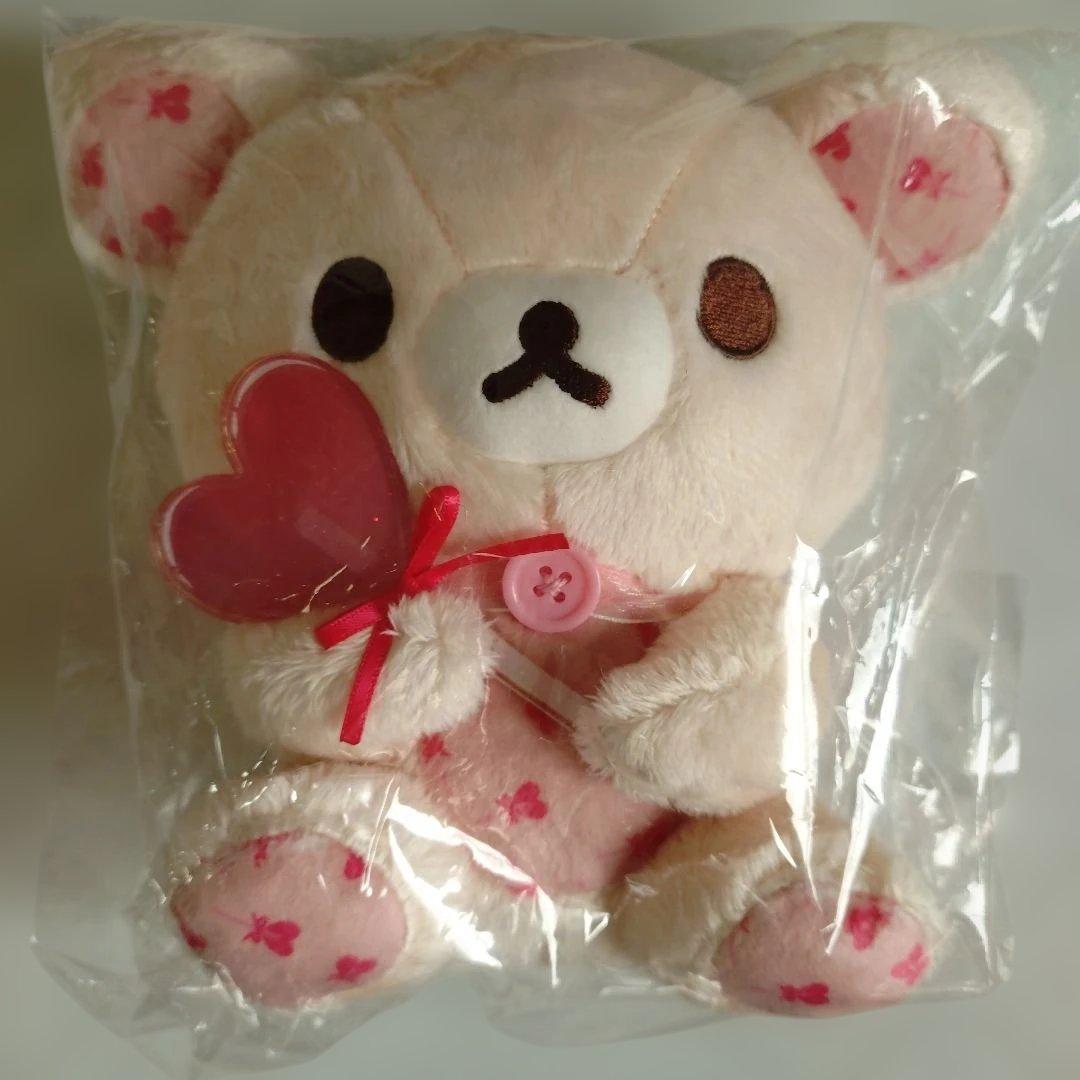 リラックマストア限定＊あつめてぬいぐるみ＊ハートシリーズロリポップ＊4点セット