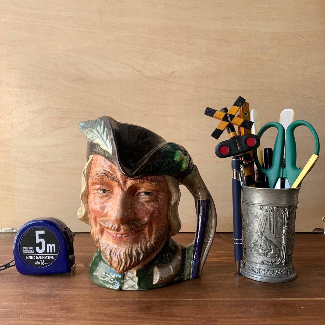 英国　イギリス製　ロイヤルドルトン　トビージャグ　ビンテージ　ハンドペイント