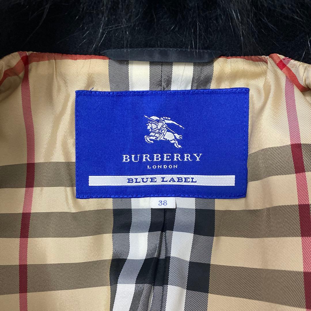 バーバリー レディースコート ブルーレーベル・38(Mサイズ)・着10回未満