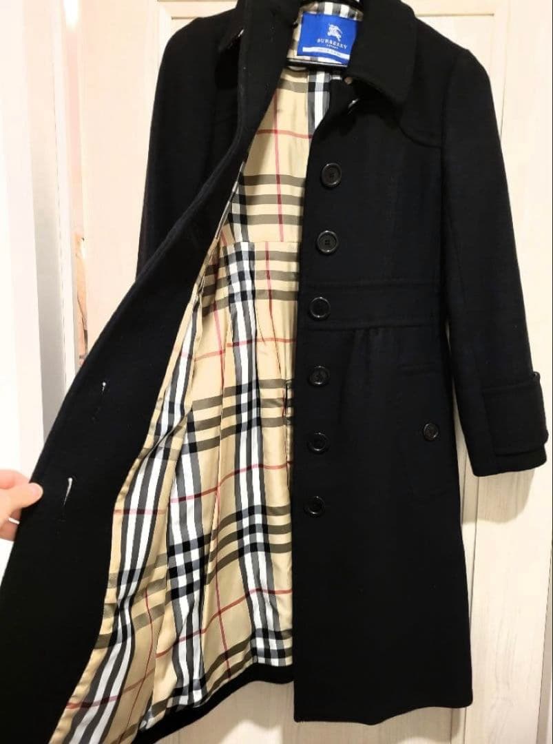 バーバリー レディースコート ブルーレーベル・38(Mサイズ)・着10回未満