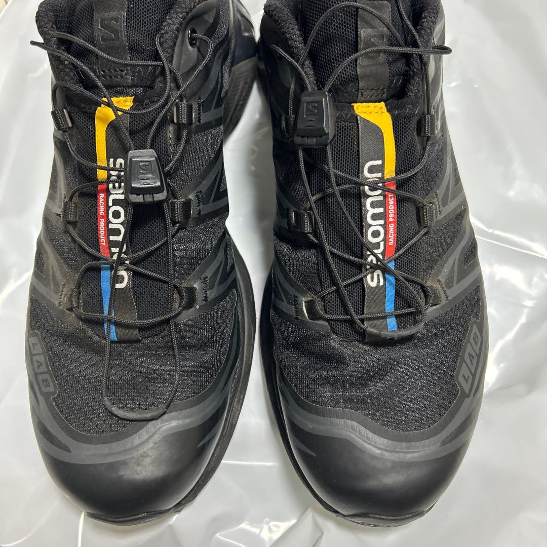 S*a様 Salomon ブラック スニーカー 27.5センチ