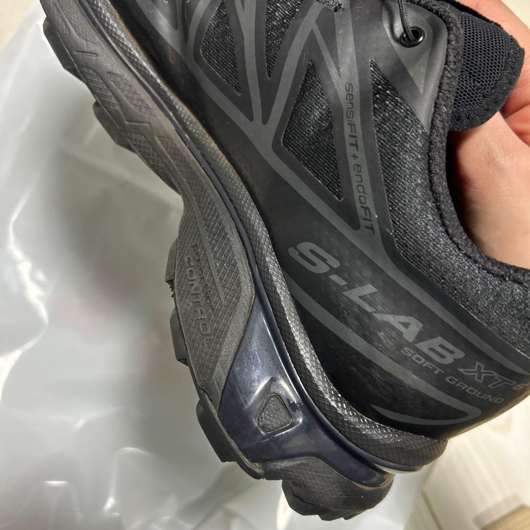S*a様 Salomon ブラック スニーカー 27.5センチ