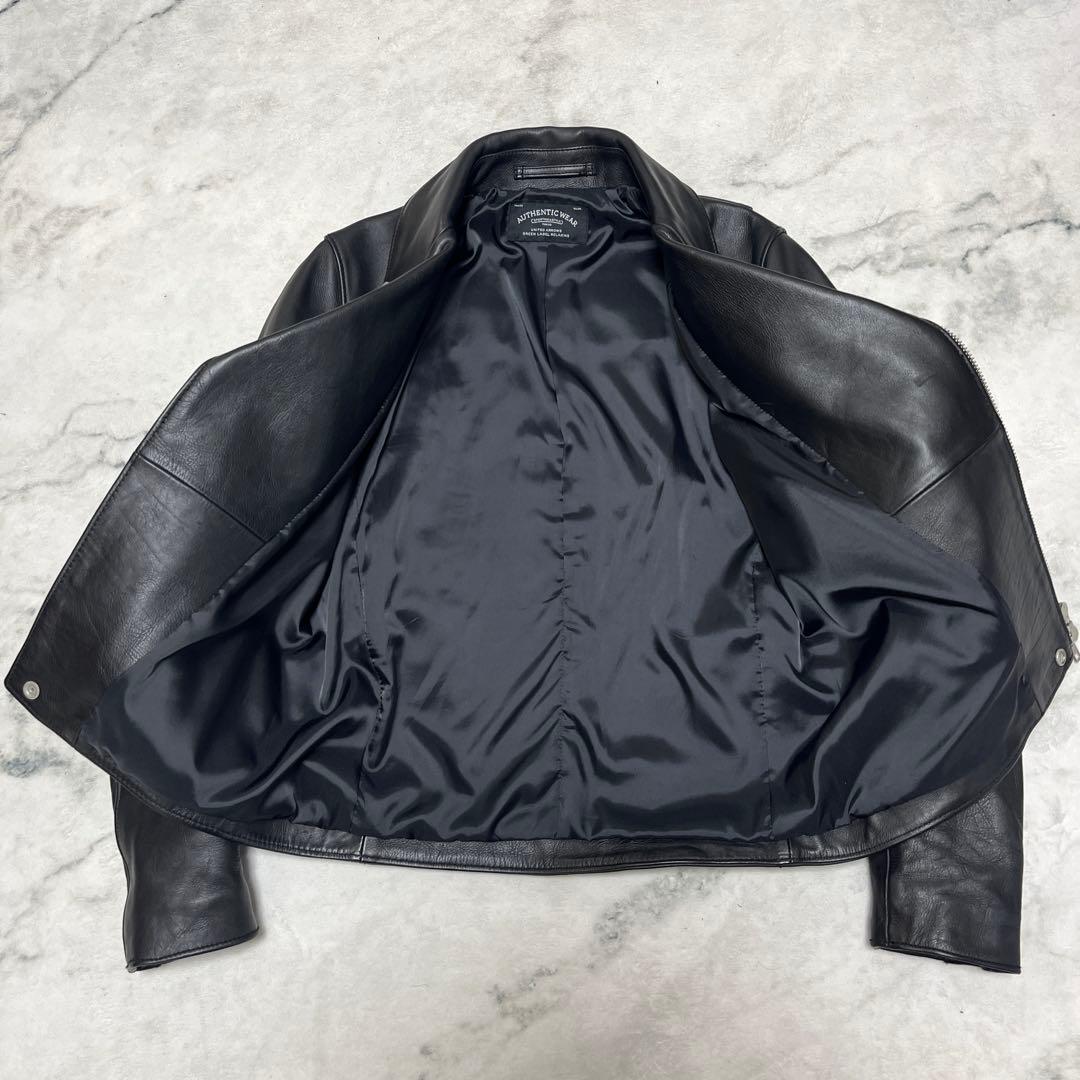 UNITED ARROWS ダブルライダースジャケット Mサイズ