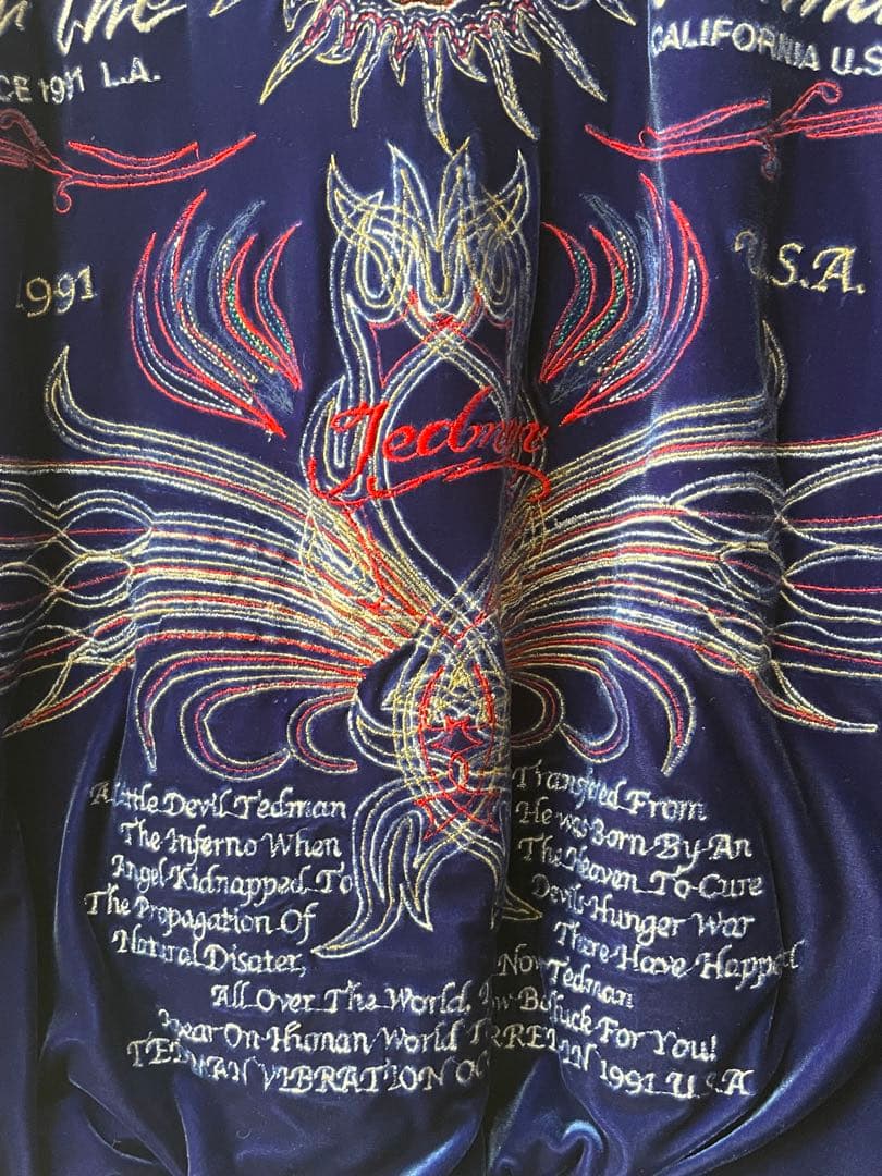 テッドマンスカジャン TSK012 サイズ40 古着　エフ商会 91s