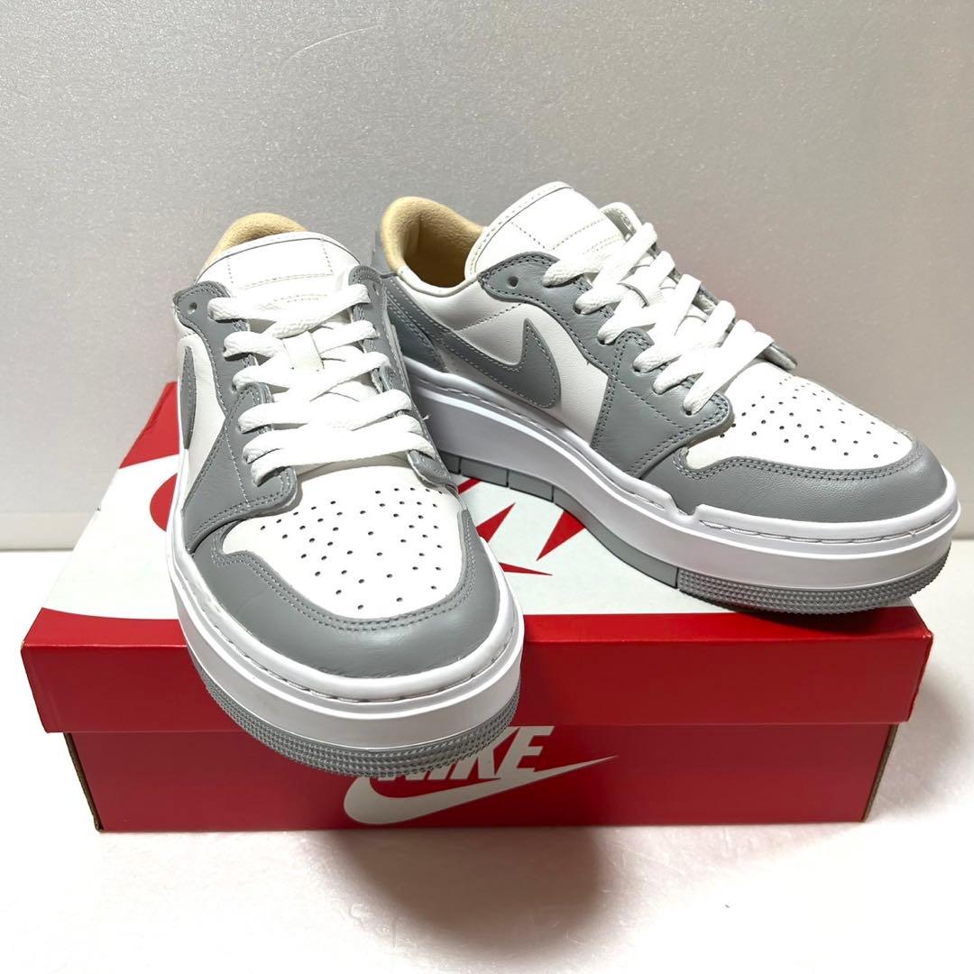 美品 厚底 NIKE AIR JORDAN 1 ELEVATE LOW 26