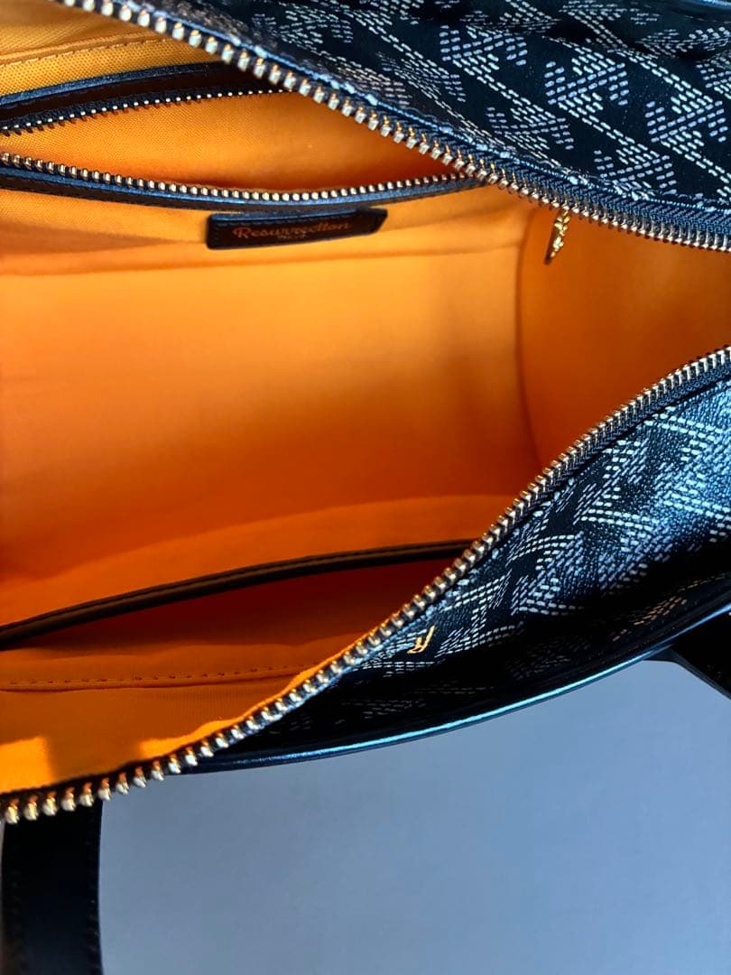 レザレクション　ラニウス　スクエアミニ　トートバッグ　黒