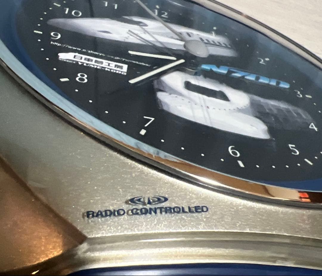 日車夢工房 目覚まし時計　新幹線　アナウンスします。廃盤商品　希少