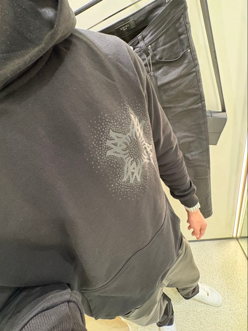 AMIRI アミリ HOODIE ブラック