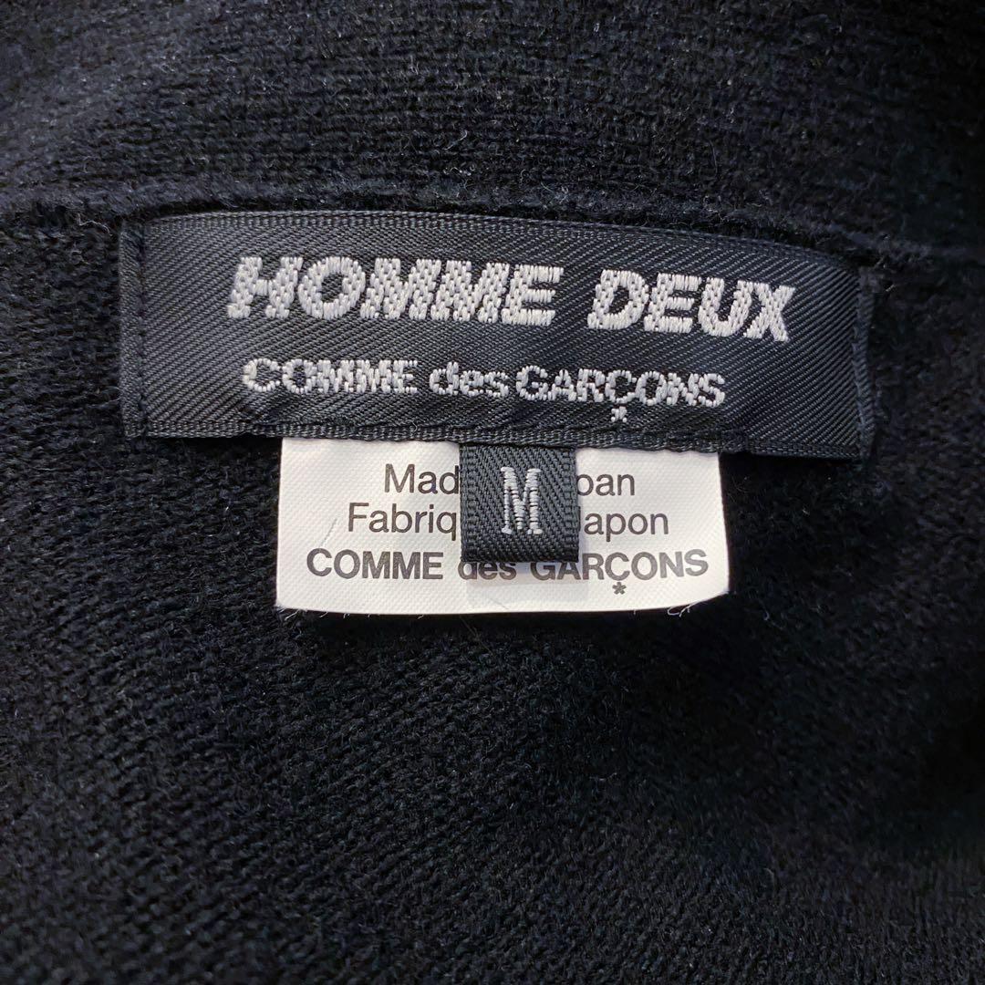 コムデギャルソンオムドゥ カーディガン ブラック Mサイズ