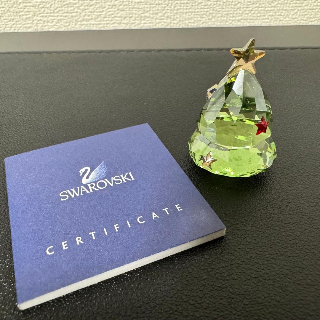☆廃盤希少品★ SWAROVSKI スワロフスキー　ロッキング　クリスマスツリー