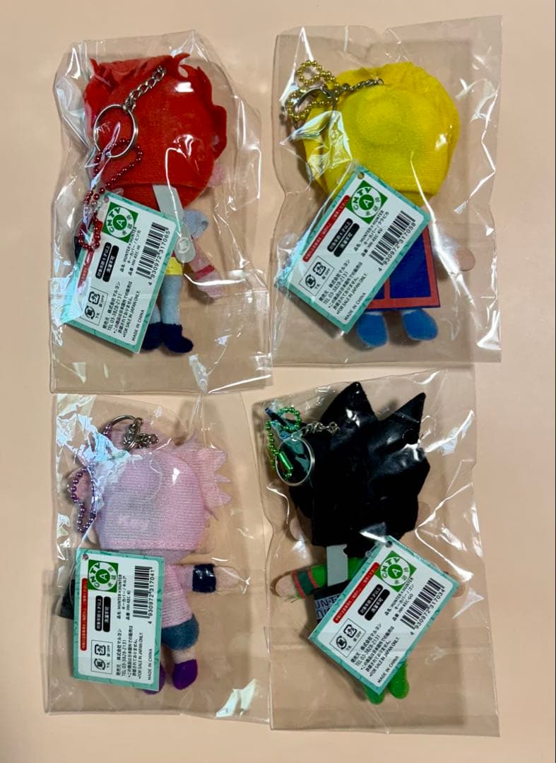 【激レア】HUNTER×HUNTER キーカバー ゴン キルア クラピカ ヒソカ