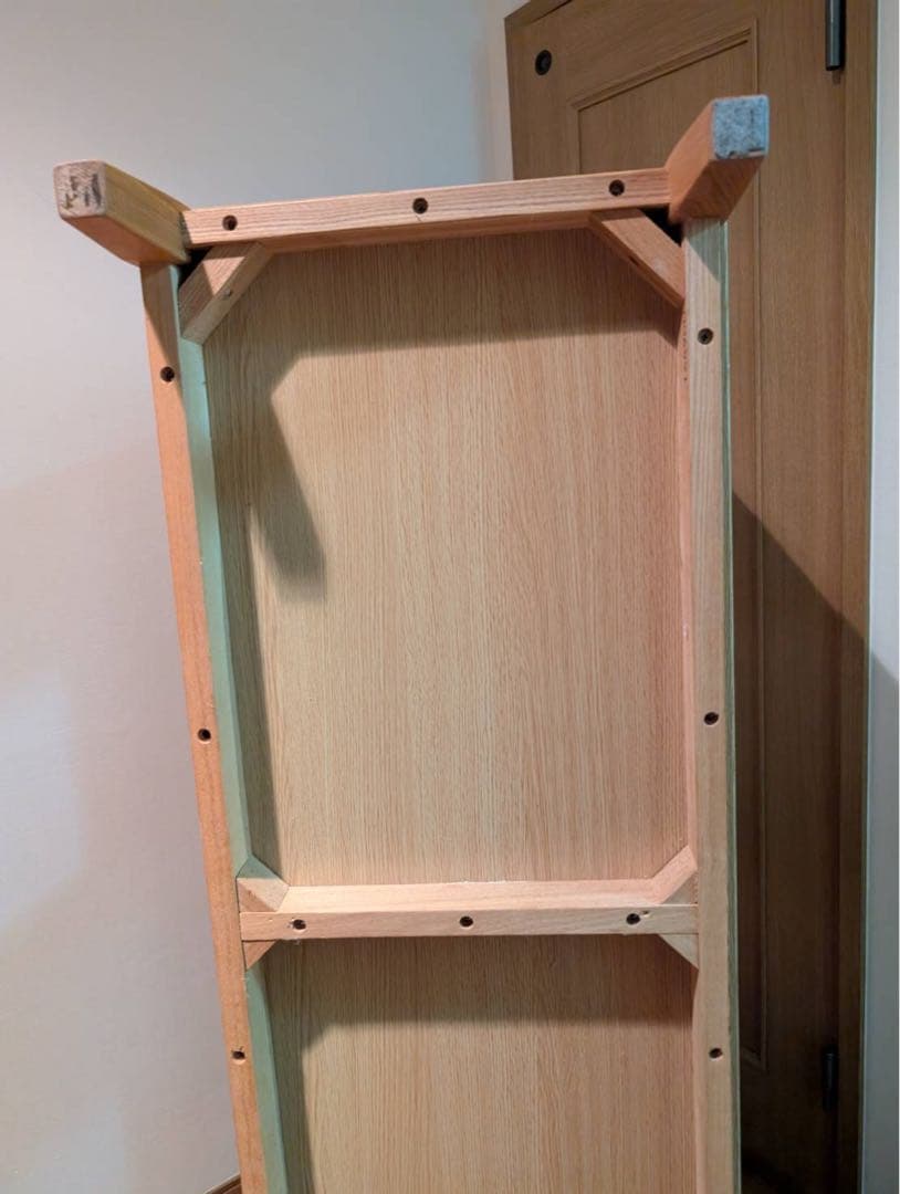 ■送料込■無印良品 MUJI オープンシェルフ 2×3 タモ スタッキング棚収納