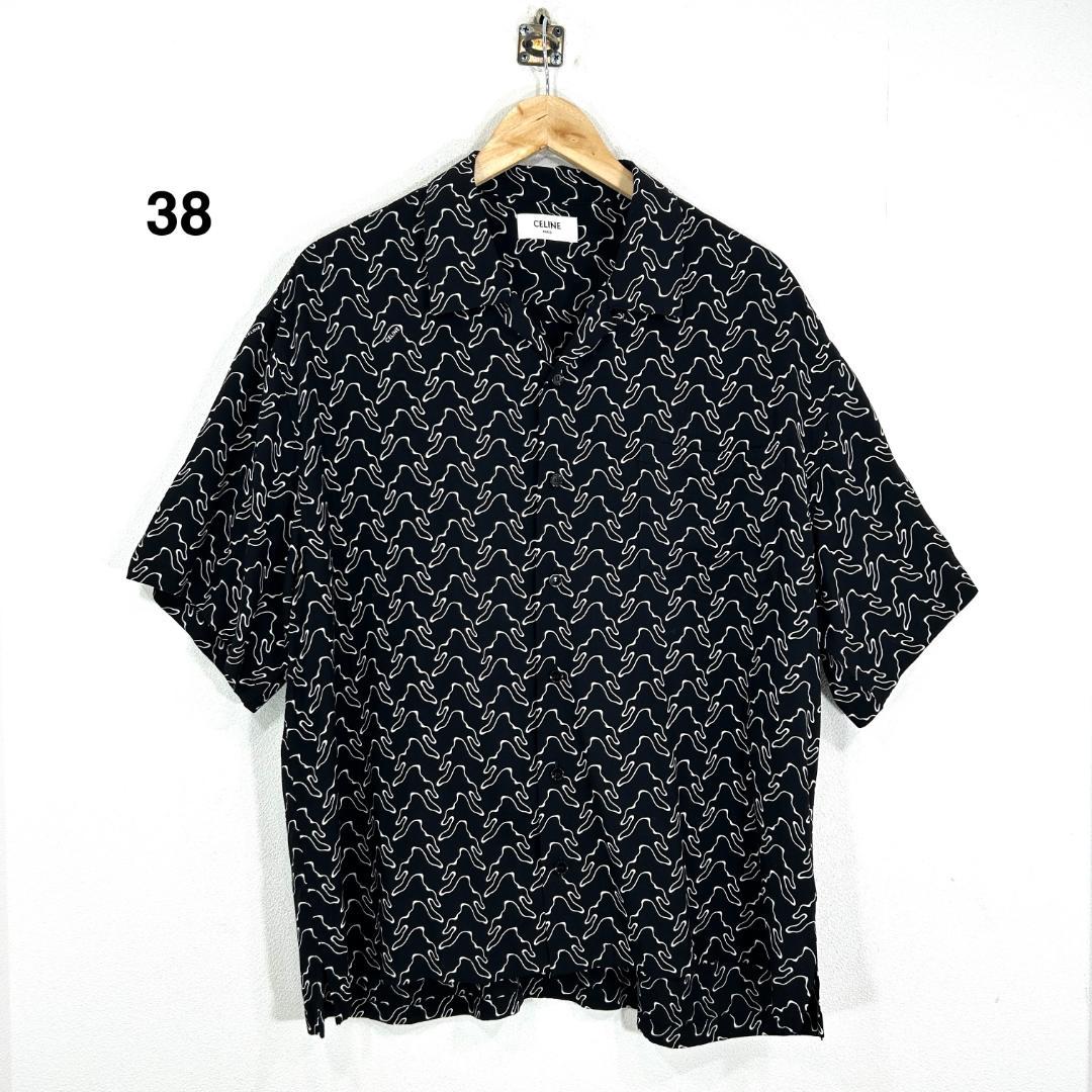 トップス 22SS CELINE by Hedi Slimane Ghost Print