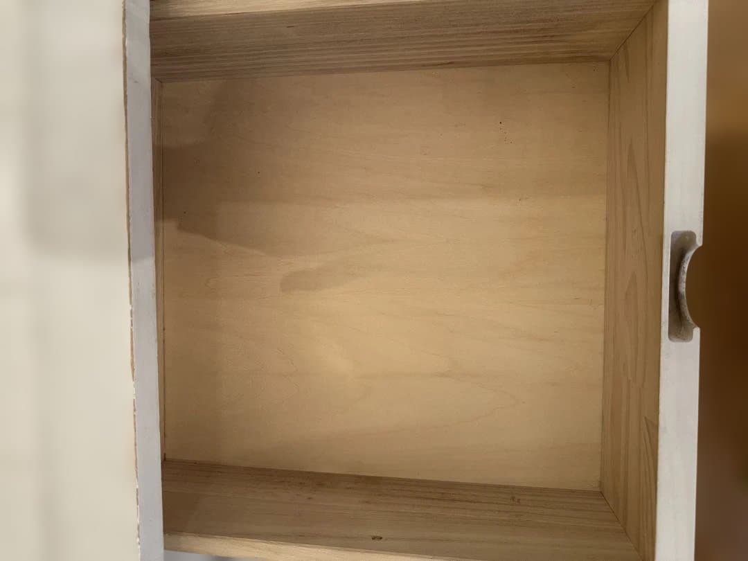 ホワイト木製コンソールテーブル