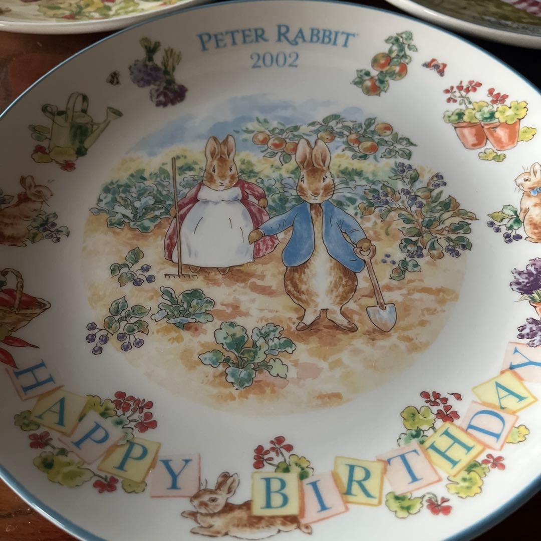 ［美品］ウェッジウッド　ピーターラビット　 プレート