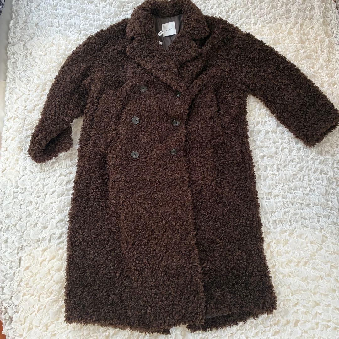 CLANE DOUBLE LONG BOA COAT ダブルロング　ボアコート