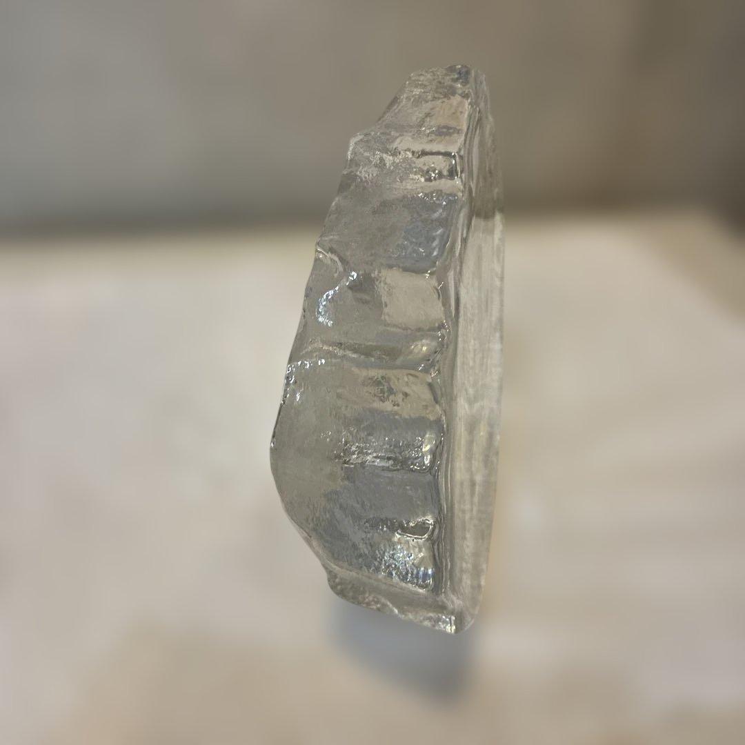 Mats Jonasson 象 クリスタルガラス 置物 北欧 スウェーデン製