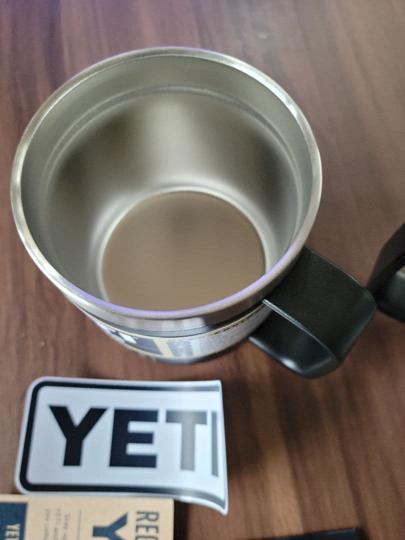未使用 YETI Rambler 10oz　mug ブラック