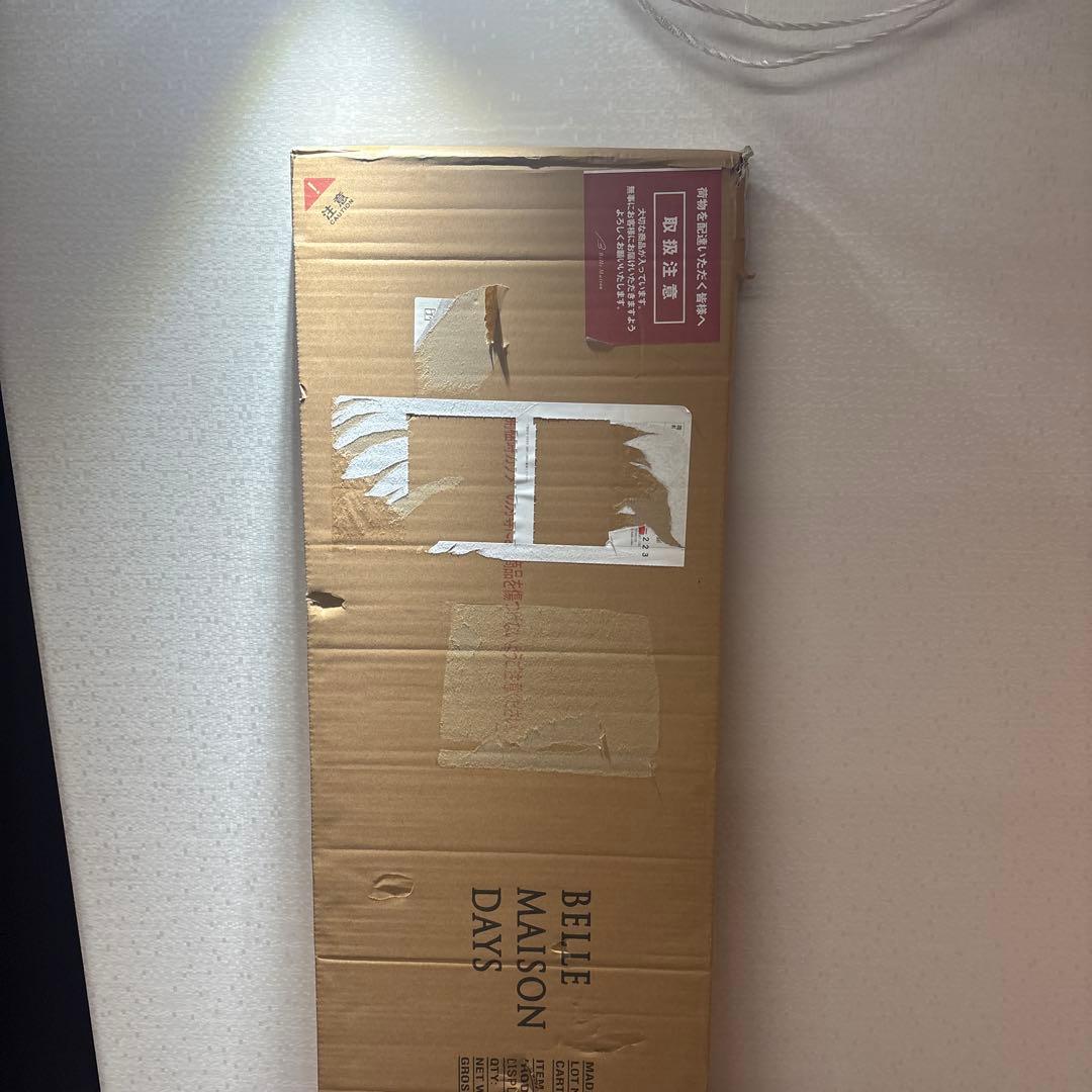 新品未使用　ベルメゾン　ディスプレイラック ＜ナチュラル／幅30cm＞