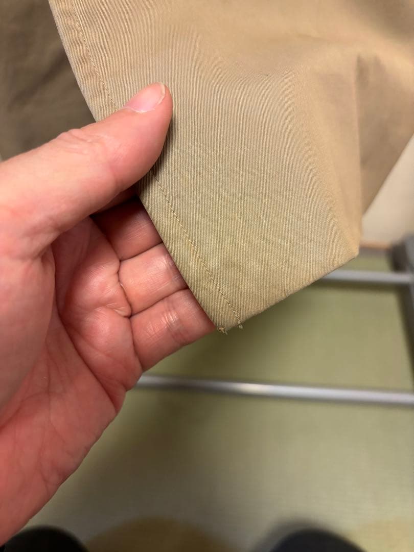 60〜70年代　ヴィンテージバーバリー　ステンカラーコート　玉虫色