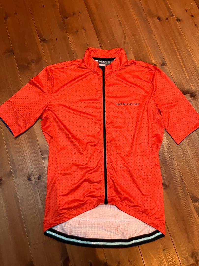 Cafe du cyclisteサイクルジャージ オレンジ M