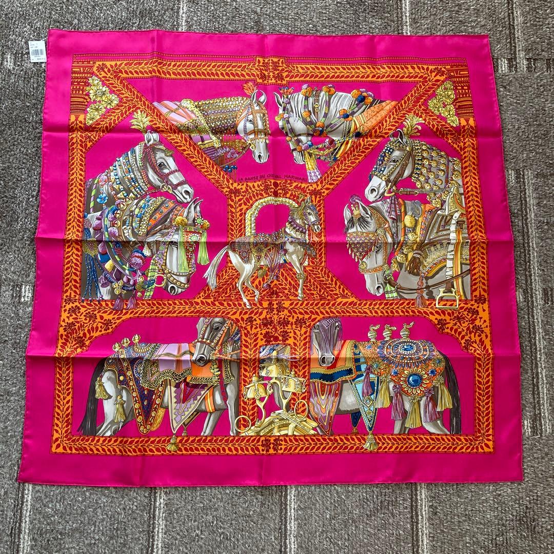 【新品未使用】HERMES エルメス スカーフ タグ付き