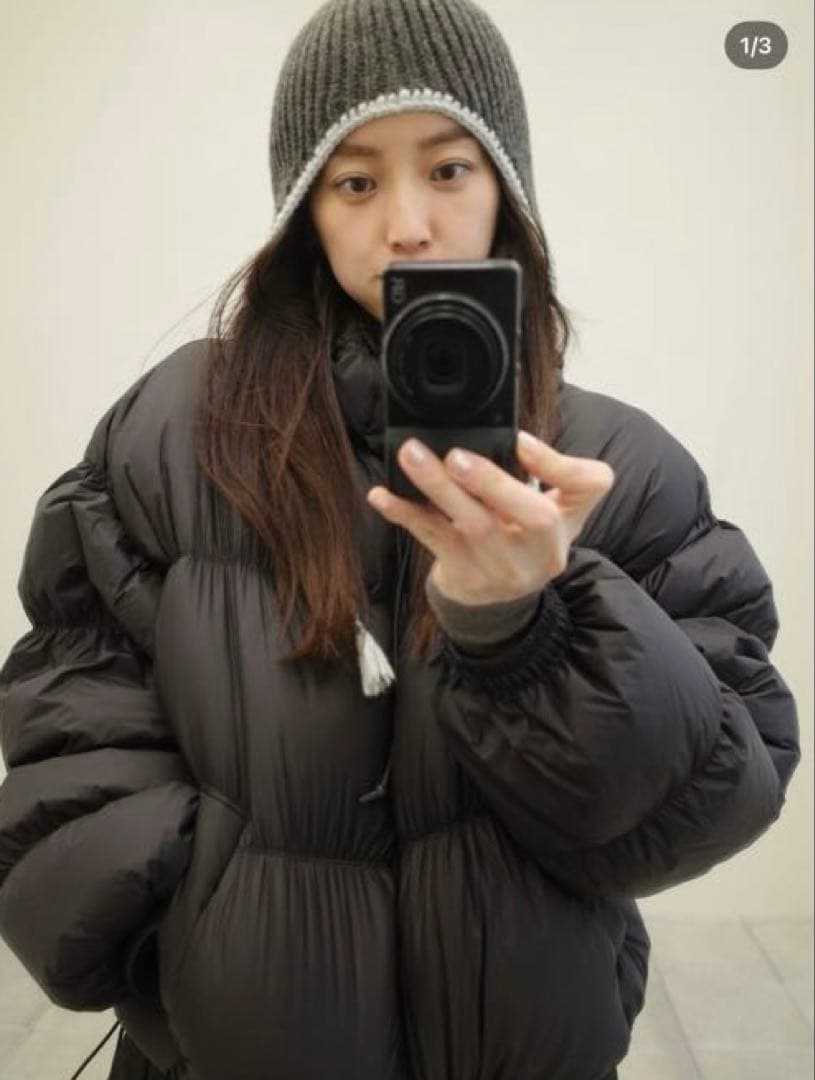 【新品未使用タグ付】TODAYFUL/ダウンBlack 38