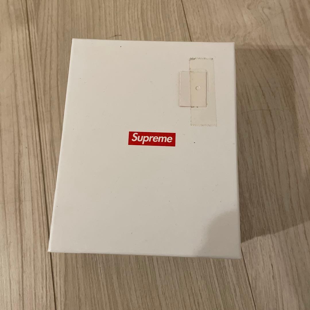 Supreme Repeat Leather Belt ブラック　S/M