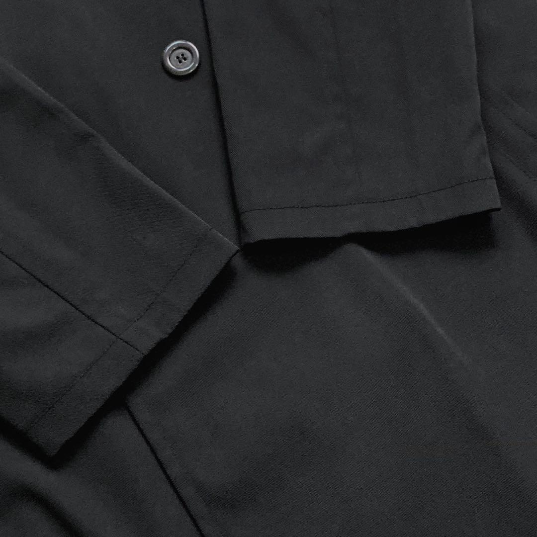 FGO アルマーニコレツィオーニ×ロロピアーナ ナイロントレンチコート 黒